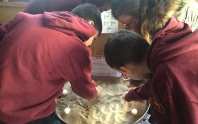 Christmas Prayer Space in Year 6