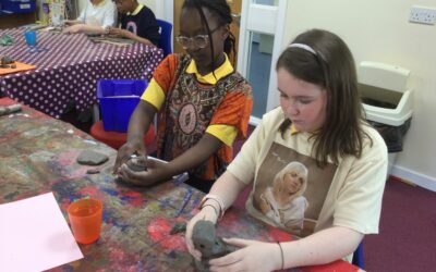 Sculpture inspired by Barbara Hepworth