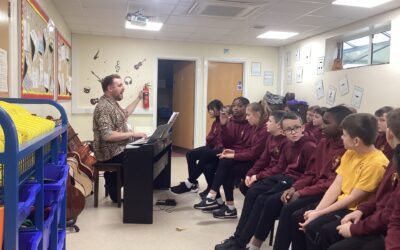 Christmas Concert Rehearsals in Year 6