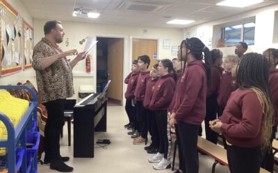 Christmas Concert Rehearsals in Year 5