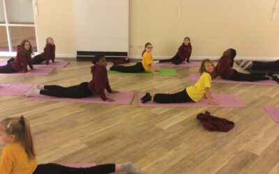 Yoga techniques in year 6.