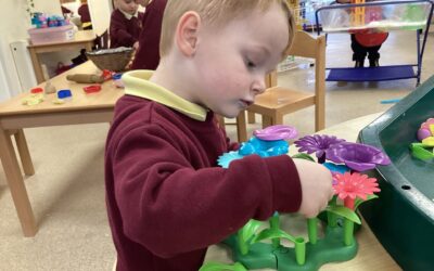 This week’s adventures in Nursery…