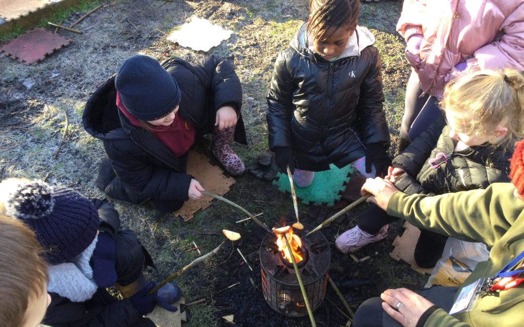Forest School Toffee Apples