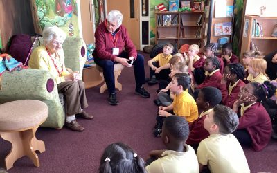 Interviewing a World War II survivor