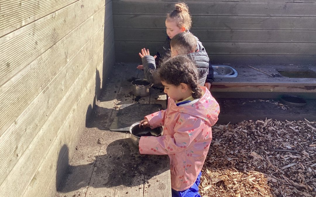 A Sunny Morning at Forest School